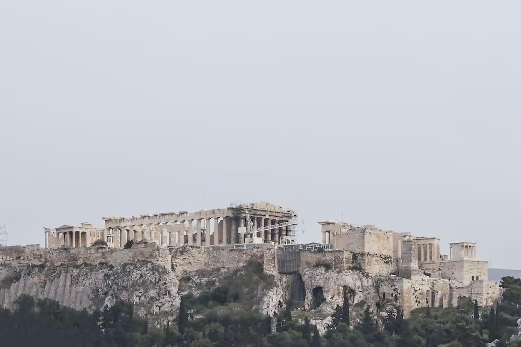 Luxury Acropolis View Duplex Penthouse In Thiseio 155M2 أثينا المظهر الخارجي الصورة