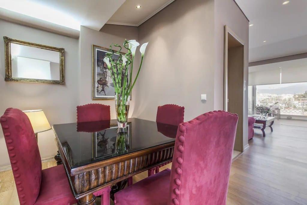 Luxury Acropolis View Duplex Penthouse In Thiseio 155M2 أثينا المظهر الخارجي الصورة